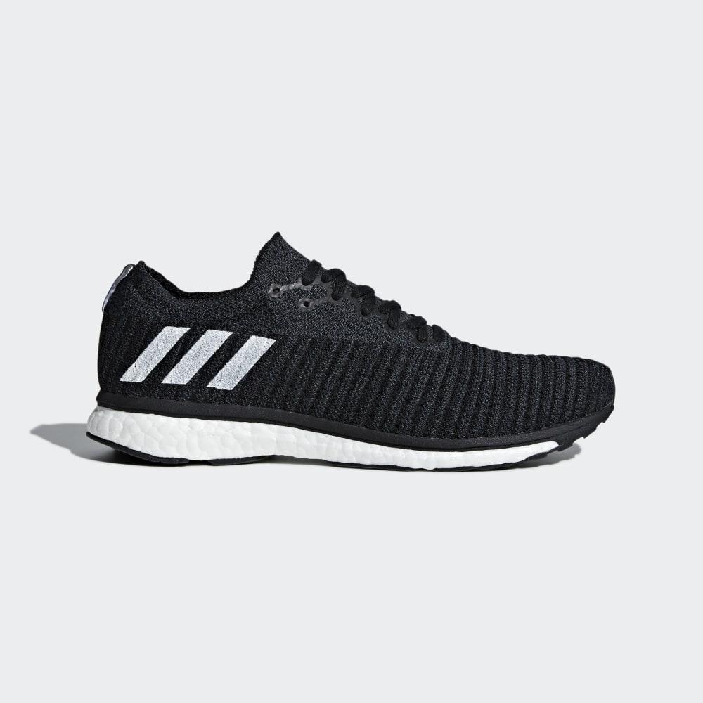 Adidas Men's Adizero Prime Running Shoes Black/White/Dark Grey Ireland B37401